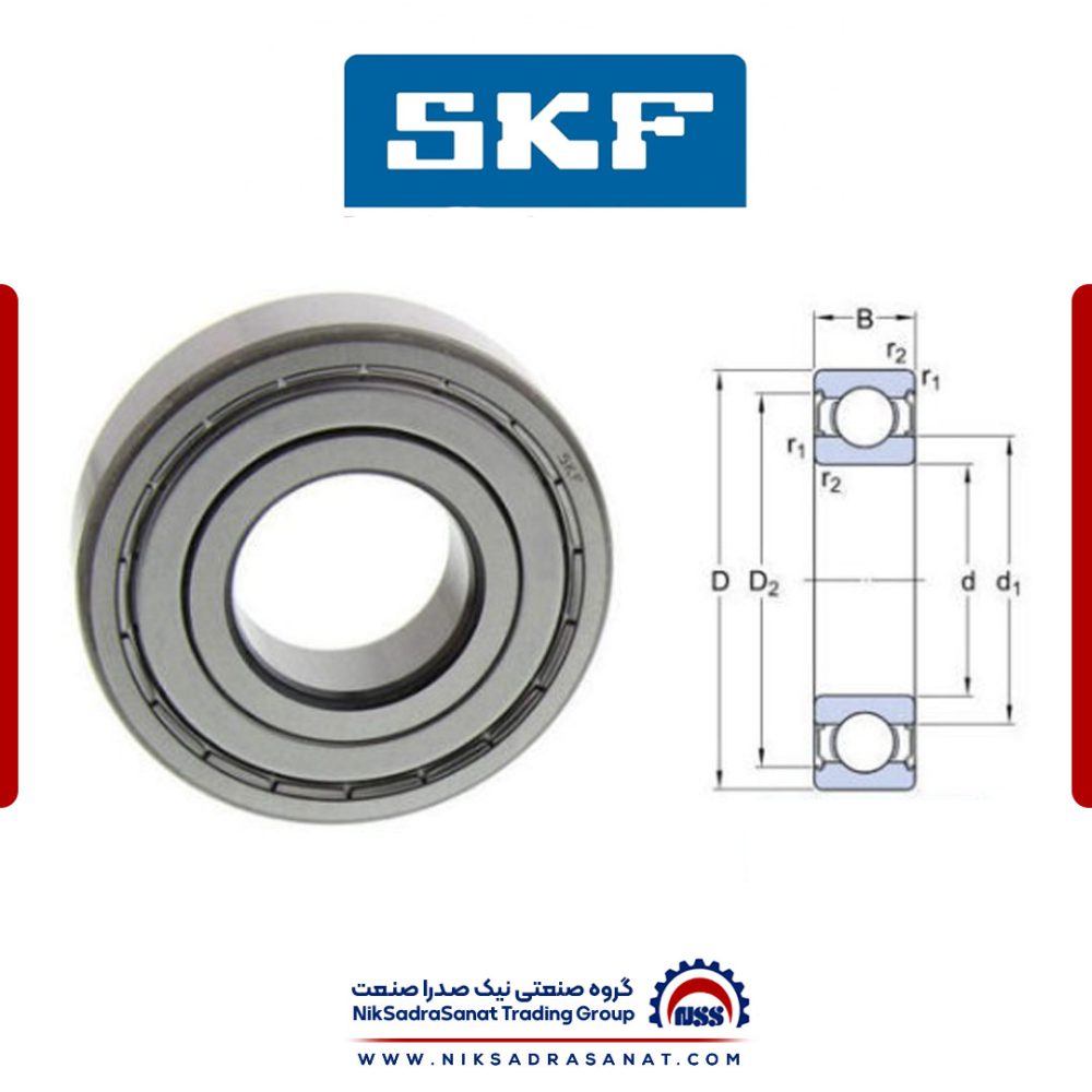 خرید بلبرینگ SKF 6000-2Z